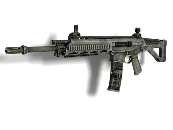 Bushmaster Acr Rifle Free D Model Max Vray Open Dmodel