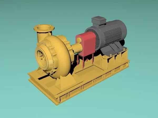 Generador De Turbina De Agua Industrial Modelo D Gratis Max Vray