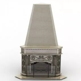 Fireplace 3d model