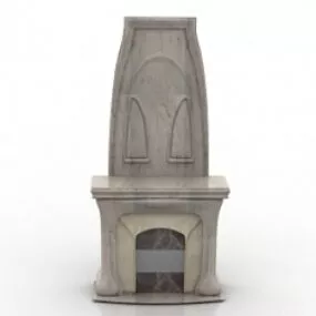 Fireplace 3d model