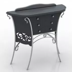 Retro Locker 3d model