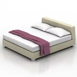 Bed 3d model Bed 3d model