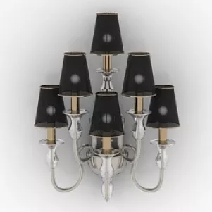 Sconce Lamp Elegant Decorative 3d model