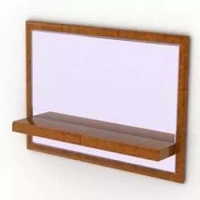 Rectangle Mirror 3d model