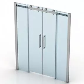Slide Glass Door 3d model