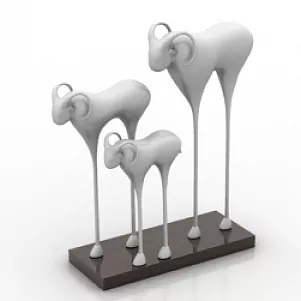 Figurine 3d model Figurine 3d model