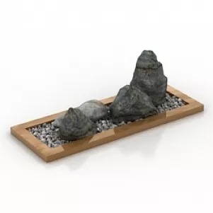 Stones 3d model Stones 3d model