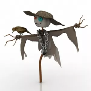 Scarecrow 3d model Scarecrow 3d model