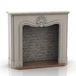 Fireplace 3d model Fireplace 3d model