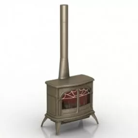 Fireplace 3d model