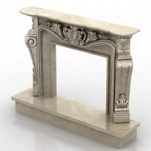 Decoration Fireplace 3d model Decoration Fireplace 3d model