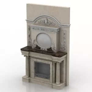 Fireplace 3d model Fireplace 3d model