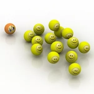 Balls 3d model Balls 3d model