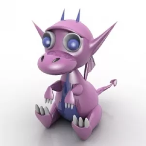 Toy Dragon 3d model Toy Dragon 3d model