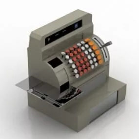 Cash Register 3d model