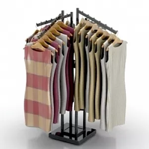 Rack Dress 3d model Rack Dress 3d model