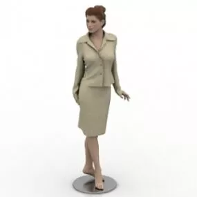 Woman Mannequin 3d model