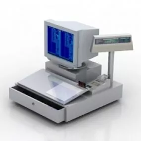 Cash Register 3d model