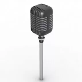 Microphone 3d model
