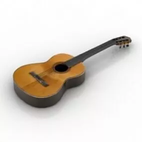 Classic Guitar 3d model