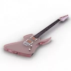 Rock Guitar 3d model