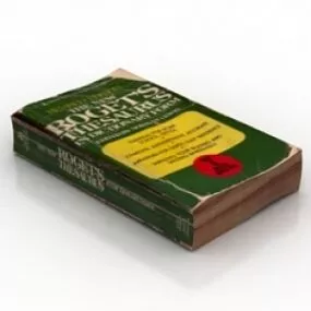 Book 3d model