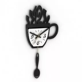 Stylist Clock 3d model