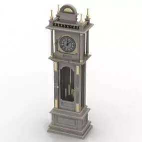 Long Case Clock 3d model
