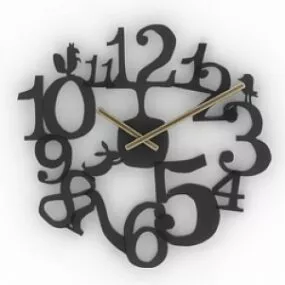 Clock 3d model