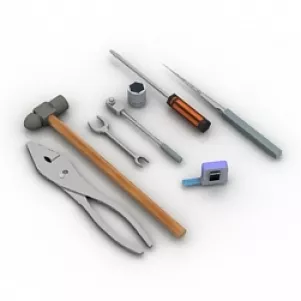 Tools 3d model Tools 3d model