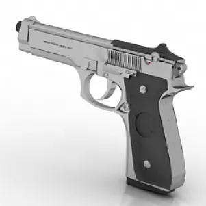 Pistol 3d model Pistol 3d model