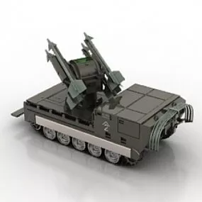 Anti Aircraft 3d model