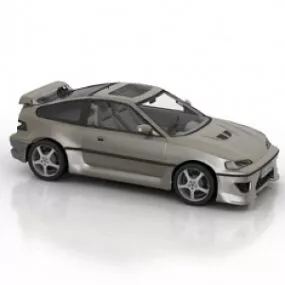 Honda Crx Car 3d model