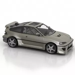 Honda Crx Car 3d model Honda Crx Car 3d model