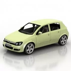 Opel Astra Car 3d model