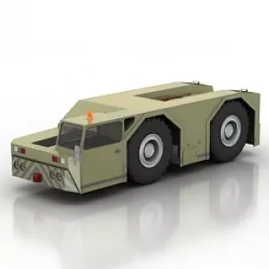 Airport Car 3d model Airport Car 3d model