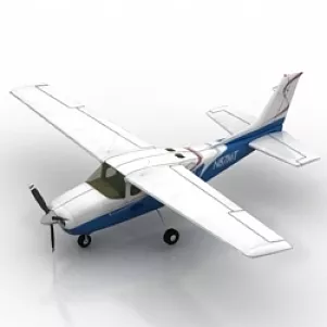 Propeller Airplane Free 3d Model - .3ds, .Gsm - Open3dModel