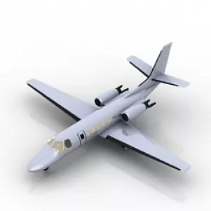Prototype Flyer Plane 3d model