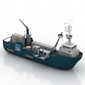 Cargo Ship 3d model
