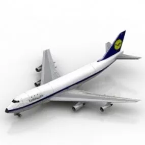 Airplane Boing 3d model