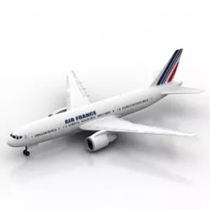 Airplane 3d model Airplane 3d model