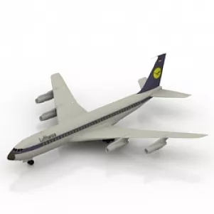 Airplane 3d model Airplane 3d model