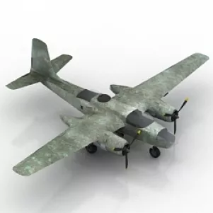 Airplane 3d model Airplane 3d model