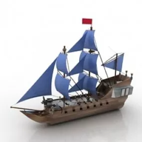 Ship 3d model