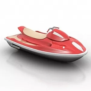 Sh Motor Scooter 3d model