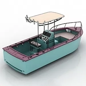 Boat 3d model Boat 3d model
