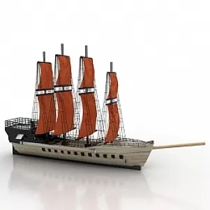 Sailing Boat 3d model Sailing Boat 3d model