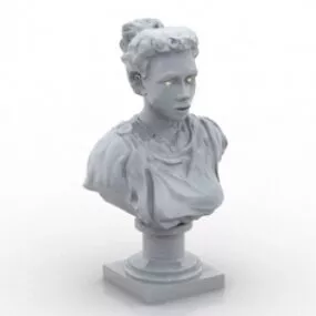 Woman Bust 3d model