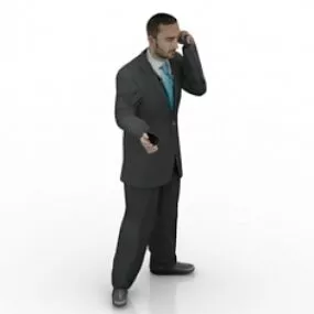 Business Man 3d model