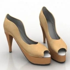 Modern Shoes 3d model